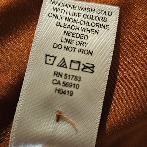 Maurices Rust Orange Drawstring Jacket - Picture 5 of 5